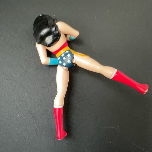 Wonder Woman Jack in the Box Super Heroes Kids Meal 1999 - Picture 3 of 9
